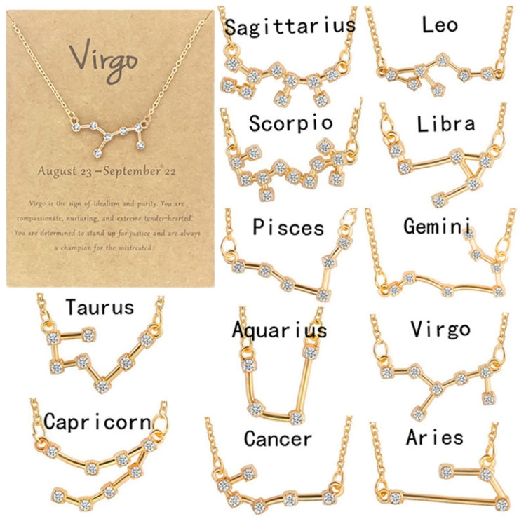 Zodiac Signs Necklace | Zodiac Pendant Necklace | Jewelavira