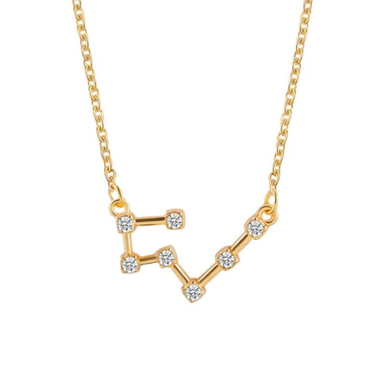 Zodiac Silver Necklace | Diamond Aries Necklace | Jewelavira