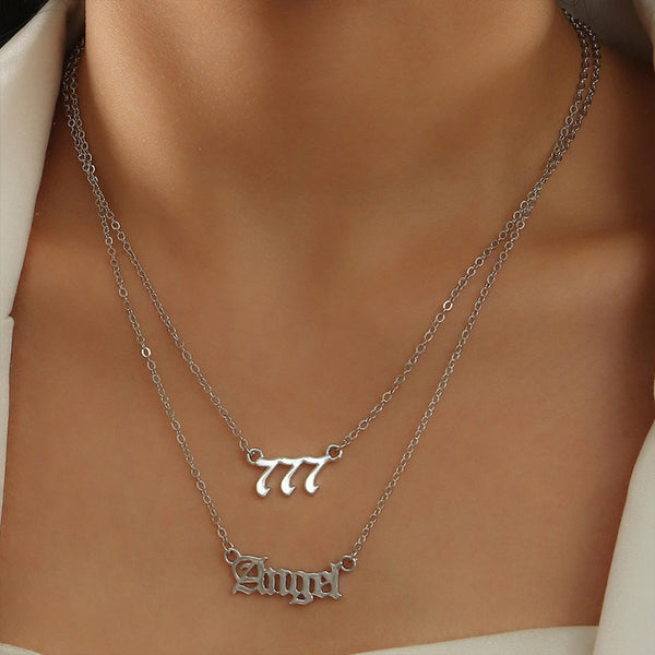 Lucky Number Necklace | Women's Chain Necklace | Jewelavira