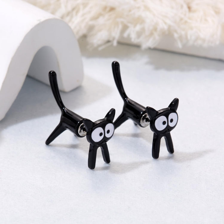 Cute Cat Studs | Women's Ear Studs | Jewelavira