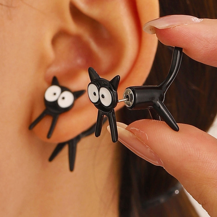 Women's Stud Earring | Cat Stud Earring | Jewelavira